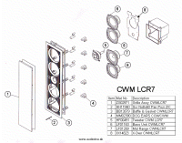 Bowers & Wilkins CWM LCR7-Service-manual-ADNA 